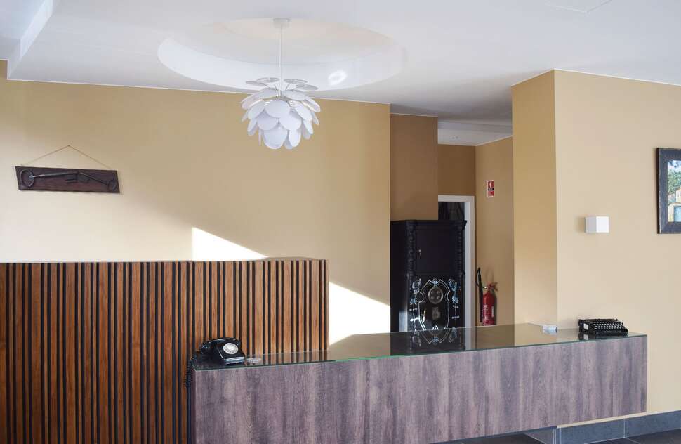 Een foto van het interieur van Hotel Solar do Bom Jesus