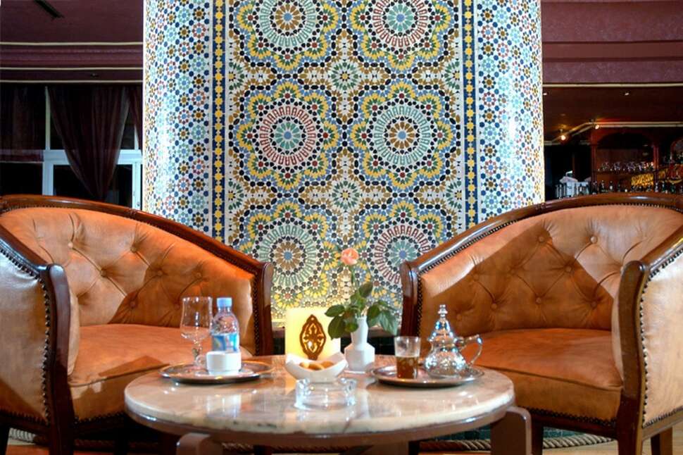 Een foto van het interieur van Royal Mirage Agadir