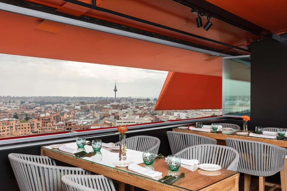Een foto van Hotel Puerta America Madrid
