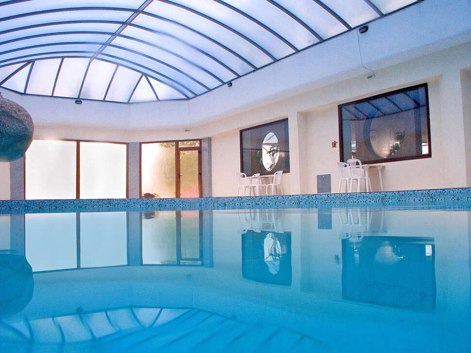 Een foto van het zwembad bij Aristoteles Holiday Resort & Spa