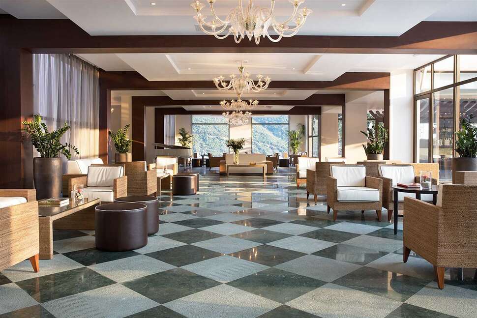 Een foto van het interieur van Atlantica Grand Mediterraneo-Resort & Spa