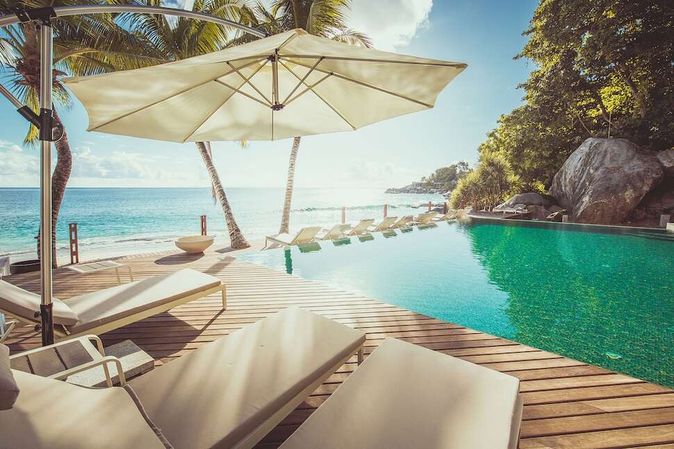 Een foto van een overzicht van Carana Beach Hotel