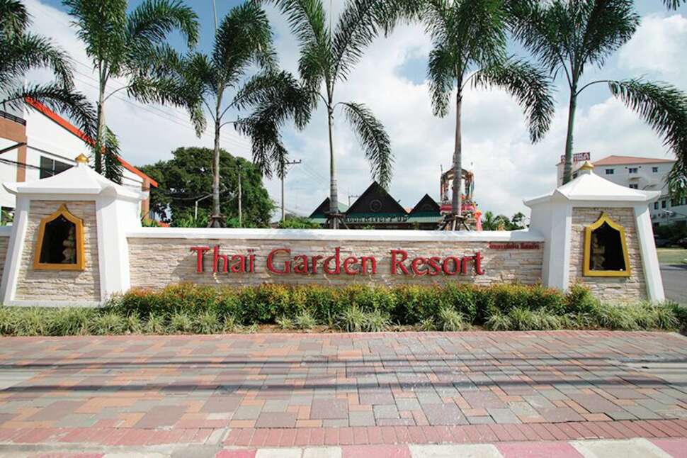 Een foto van de buitenkant van Thai Garden Resort