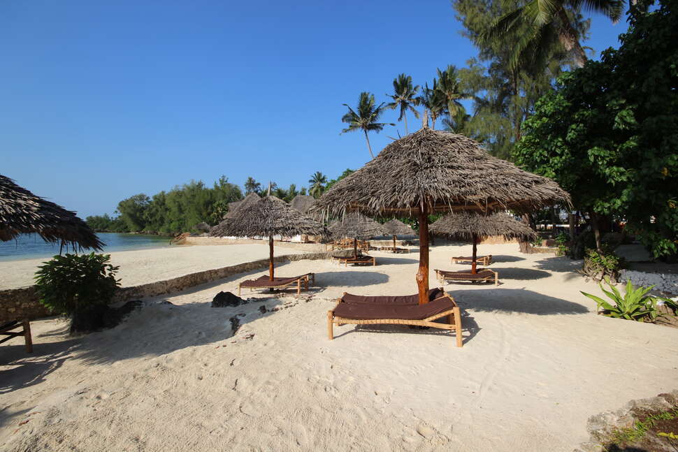 Een foto van het strand bij Paradise Beach Resort Zanzibar