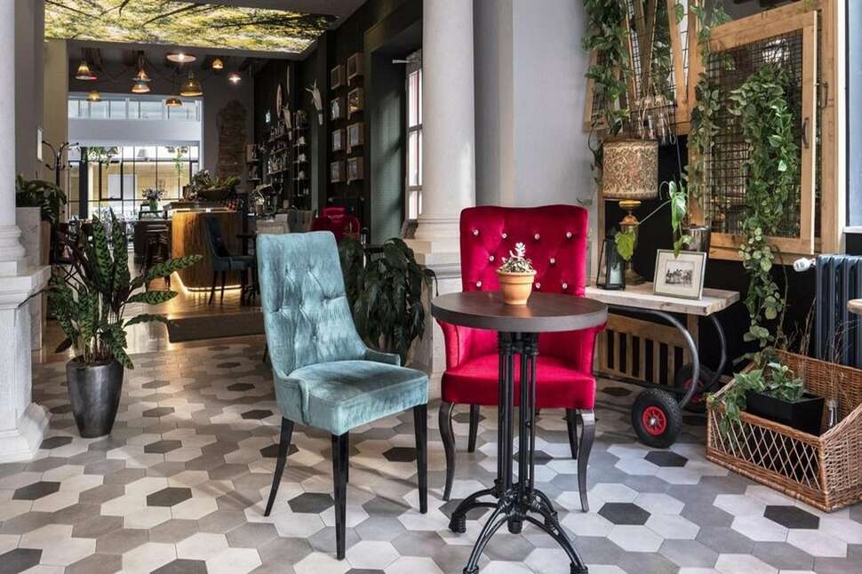 Ein Foto von den Einrichtungen im Amadria Park Hotel Continental