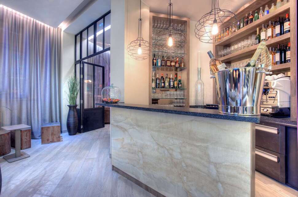 Een foto van het interieur van Best Western Plus Nice Cosy Hotel