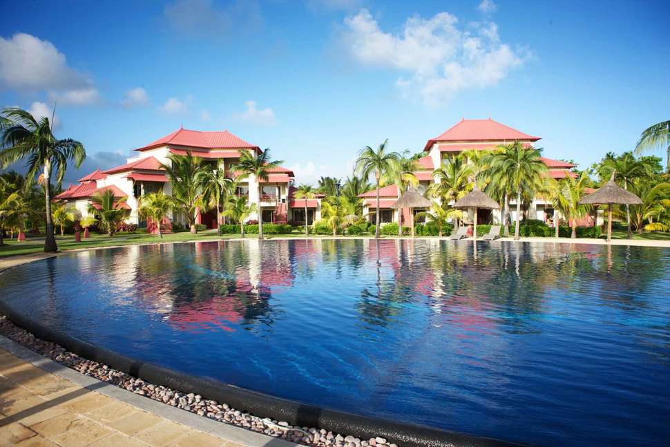 Een foto van het zwembad bij Tamassa Resort