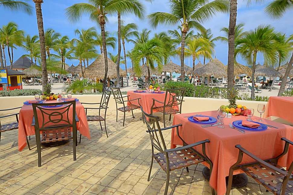 Een foto van de faciliteiten bij Barcelo Aruba