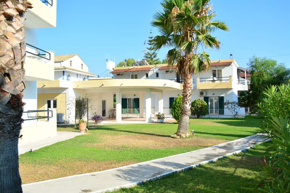 Een foto van de buitenkant van Cavos Beach House