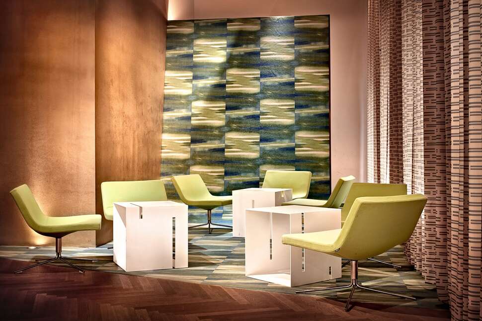 Een foto van het interieur van Boutique Hotel Donauwalzer