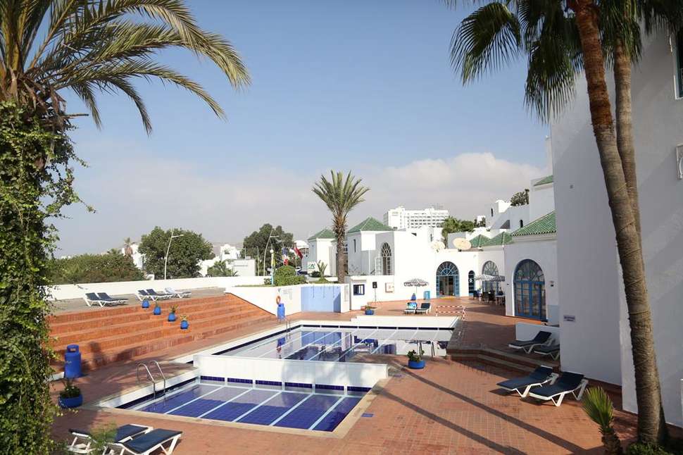 Een foto van het zwembad bij Residence Igoudar