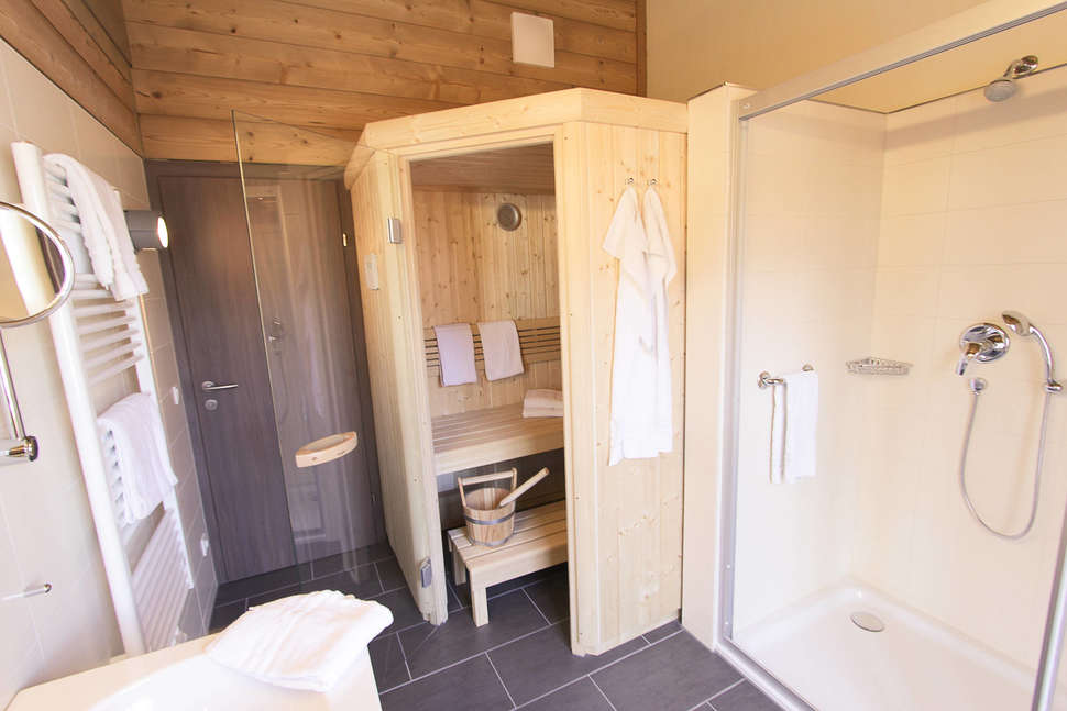 Een foto van de faciliteiten bij Alpenchalets Flachauer Gutshof