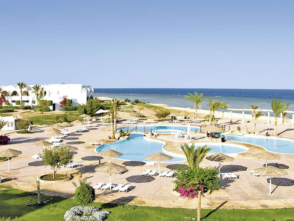 Een foto van een overzicht van The Three Corners Equinox Beach Resort