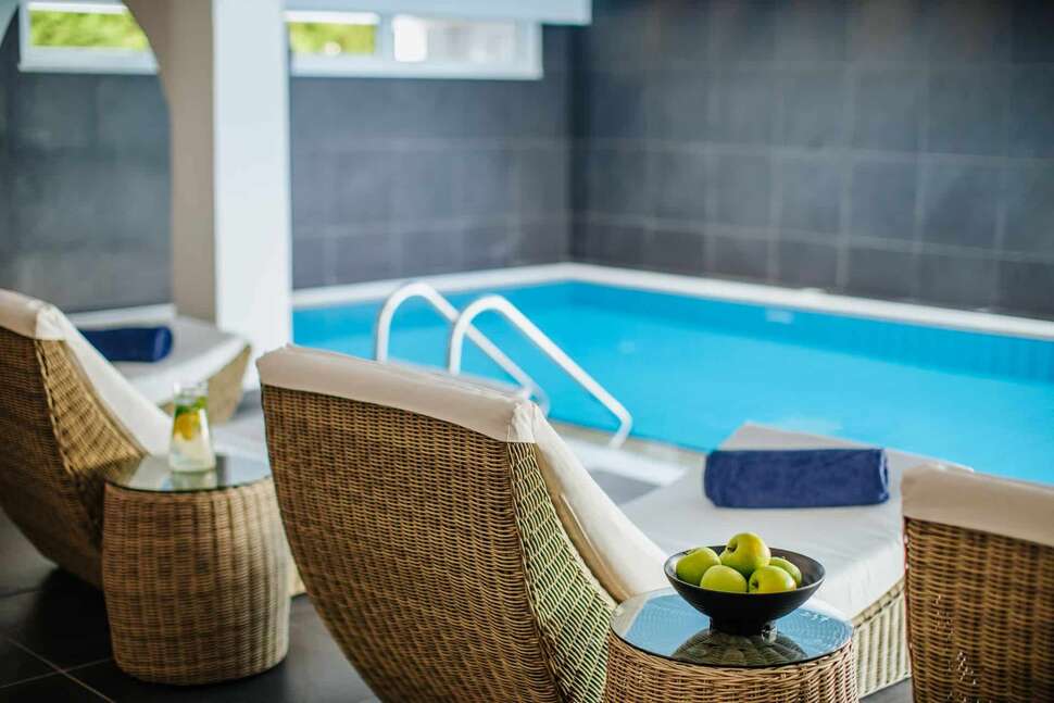 Een foto van het zwembad bij Sofianna Resort & Spa