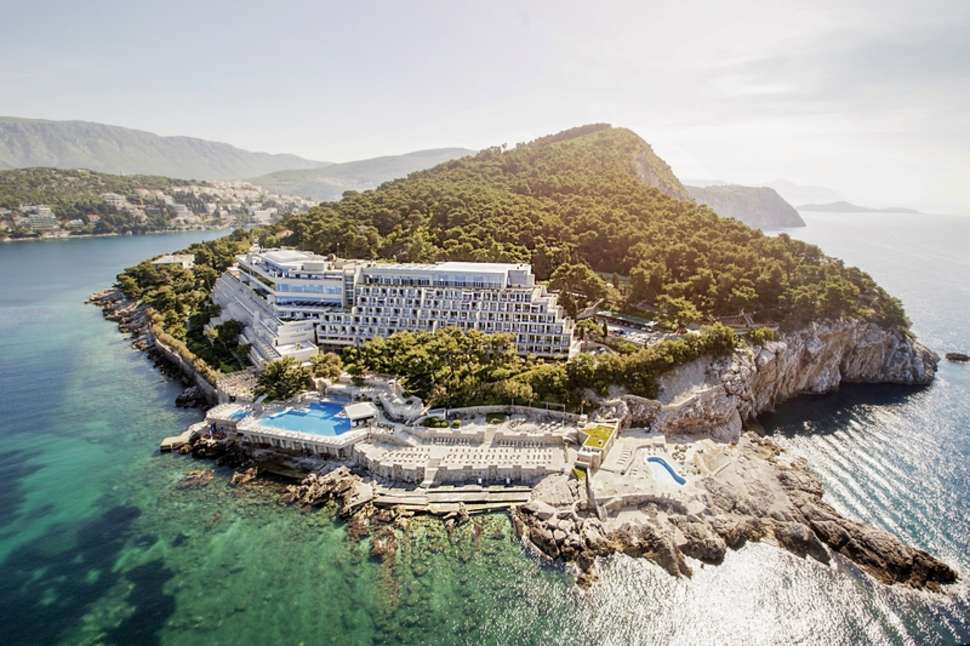 Een foto van Hotel Dubrovnik Palace