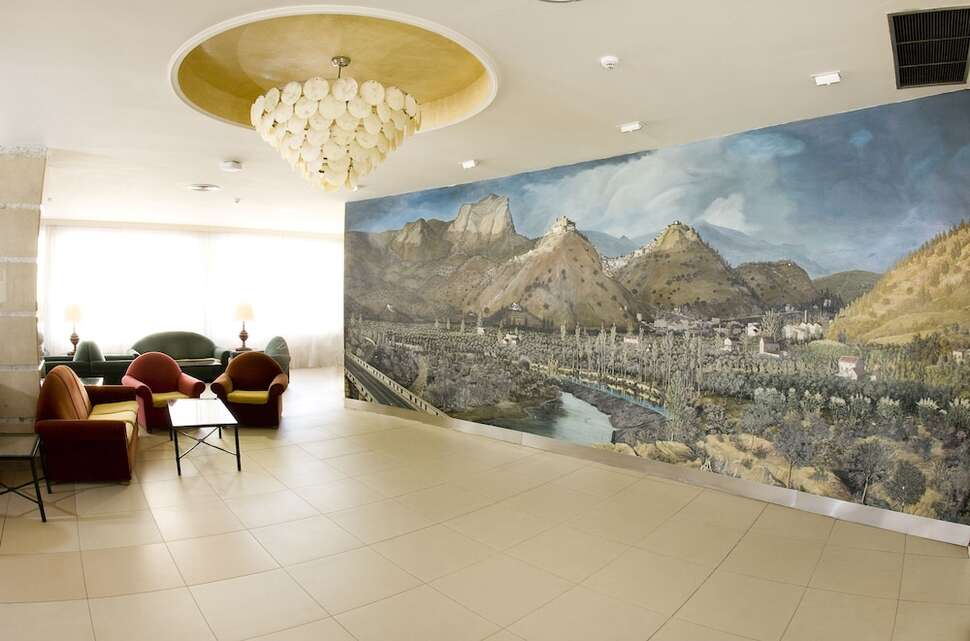 Een foto van het interieur van Hotel Monarque Fuengirola Park