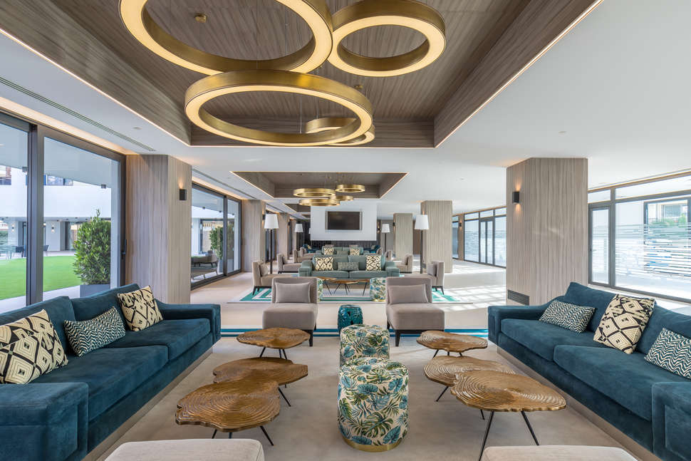 Een foto van het interieur van Occidental Fuengirola