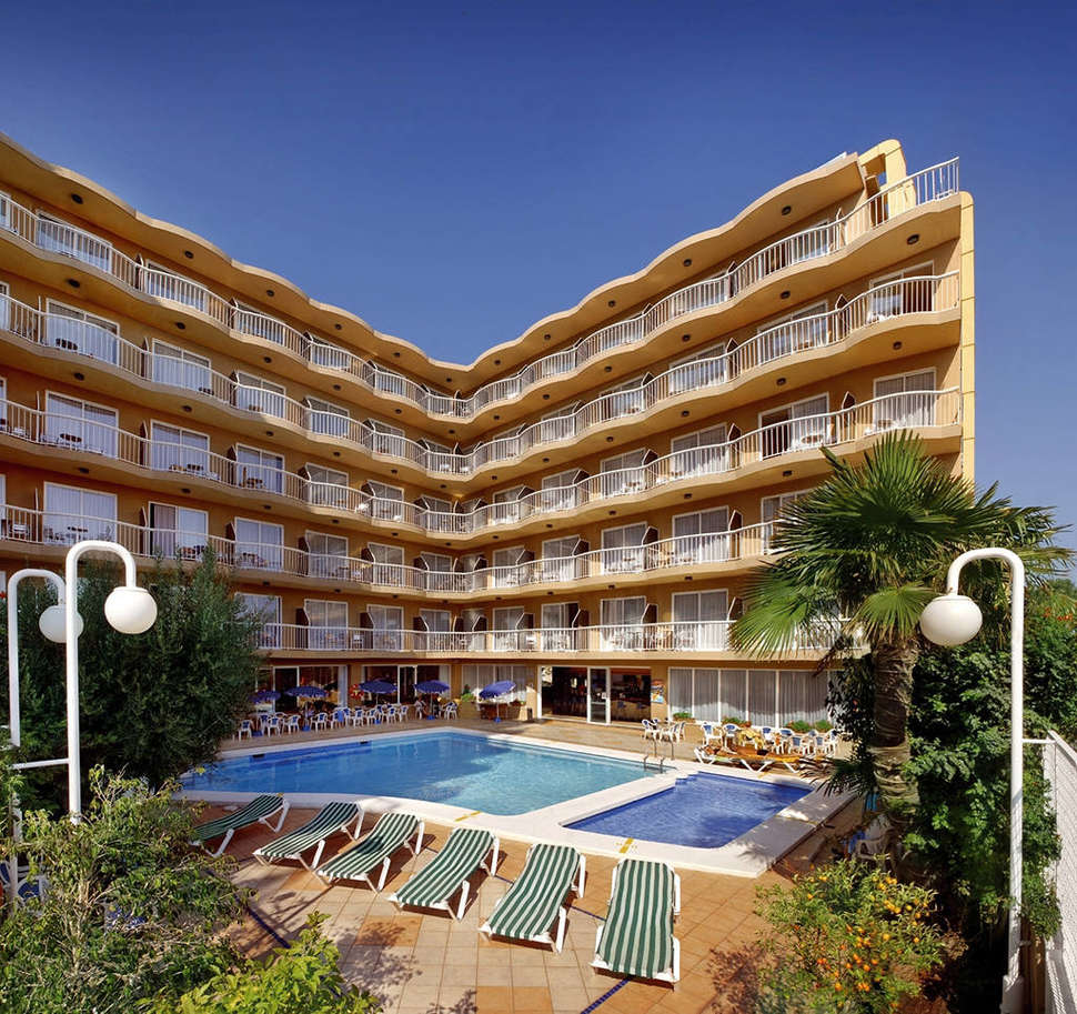 Een foto van het zwembad bij Hotel Volga