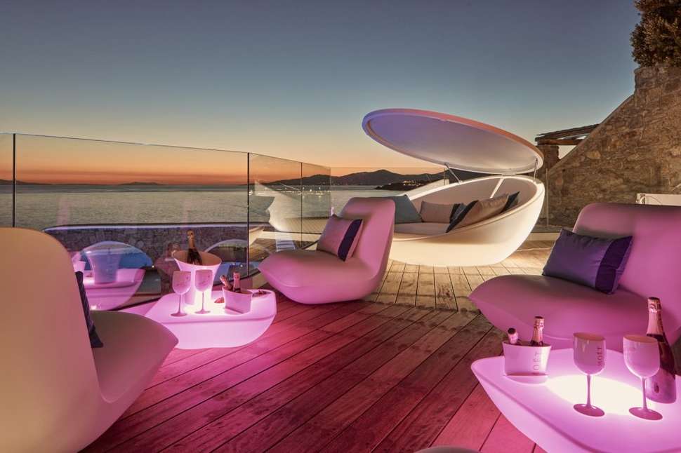 Een foto van de faciliteiten bij Kouros Hotel & Suites