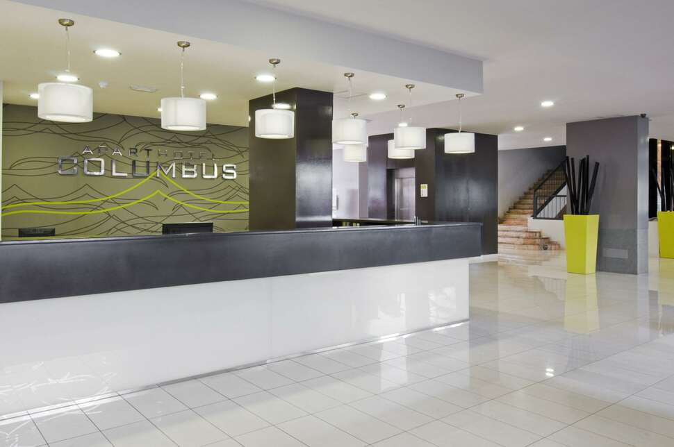 Een foto van het interieur van Aparthotel Kn Columbus