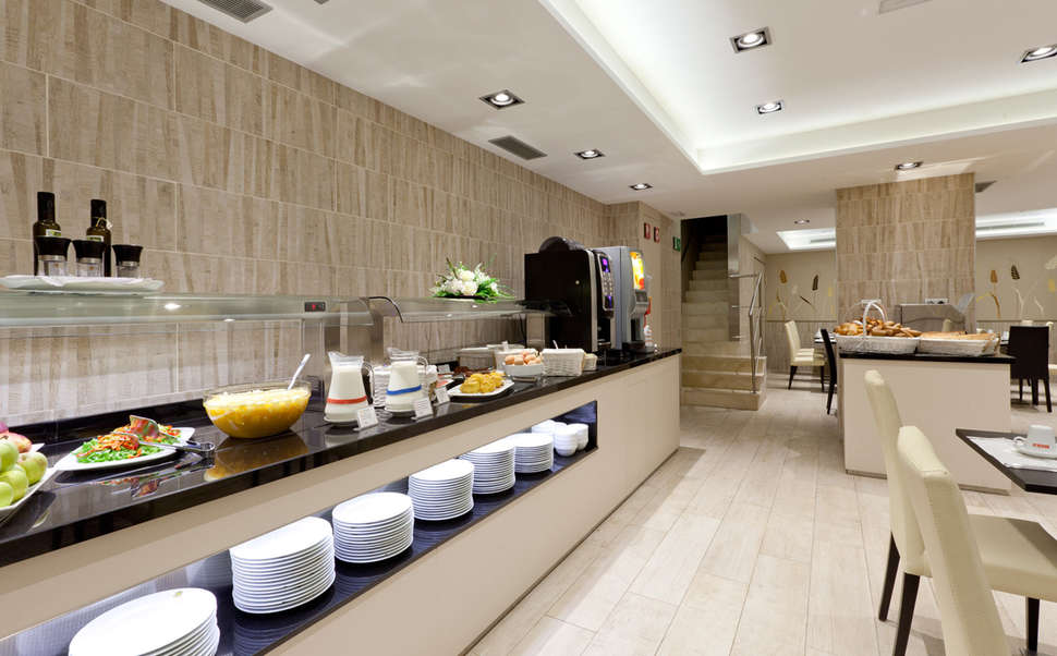 Een foto van de faciliteiten bij Hotel Santa Marta Barcelona