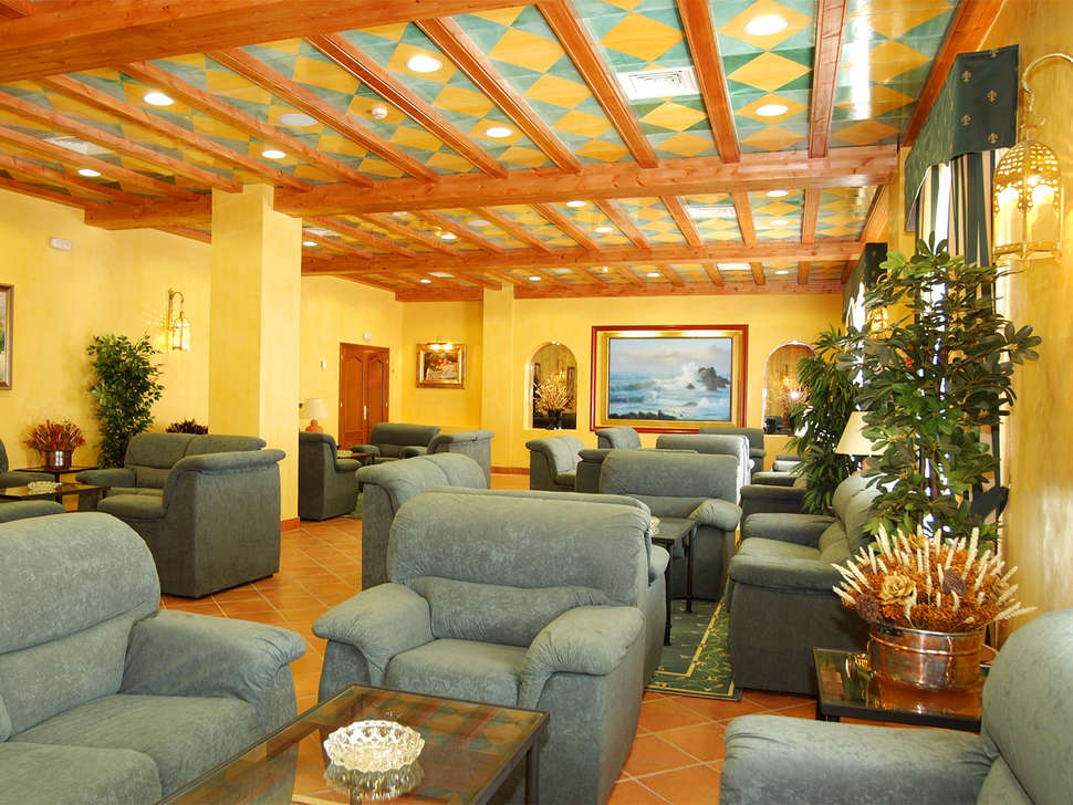 Een foto van het interieur van Blue Sea El Cortijo
