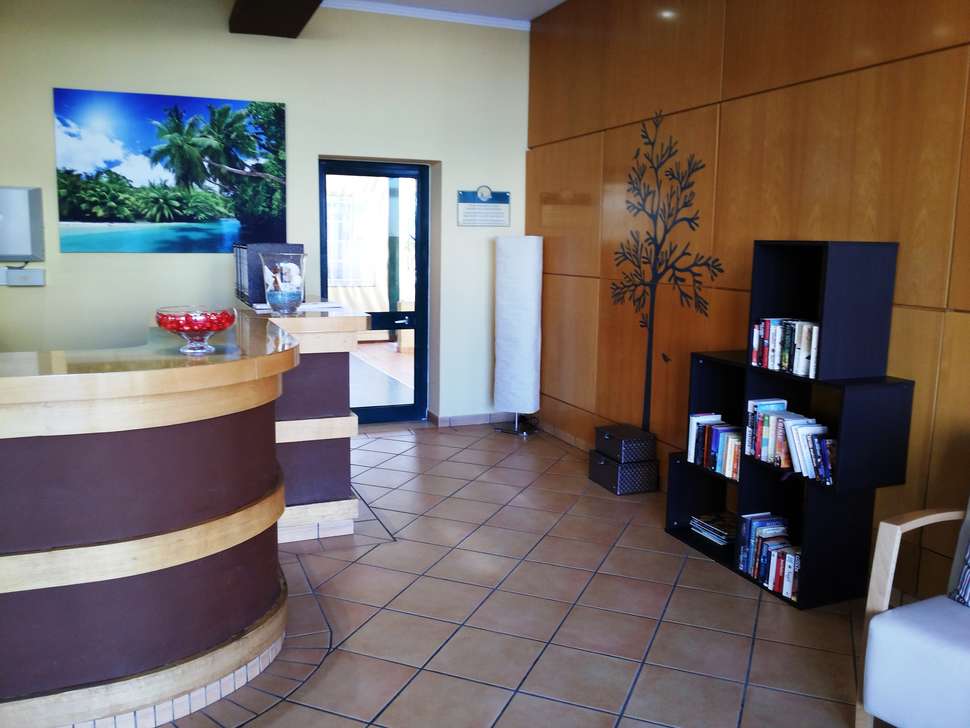 Een foto van de faciliteiten bij Plaza Real Aparthotel