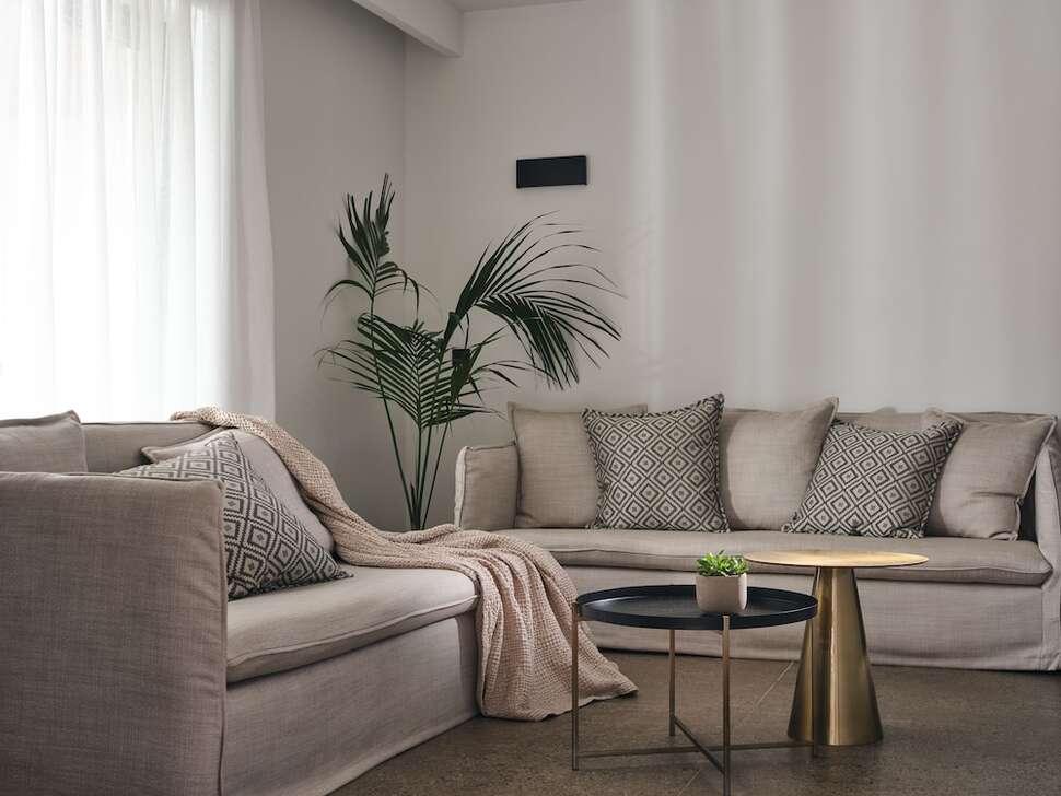 Een foto van het interieur van Contessina Hotel
