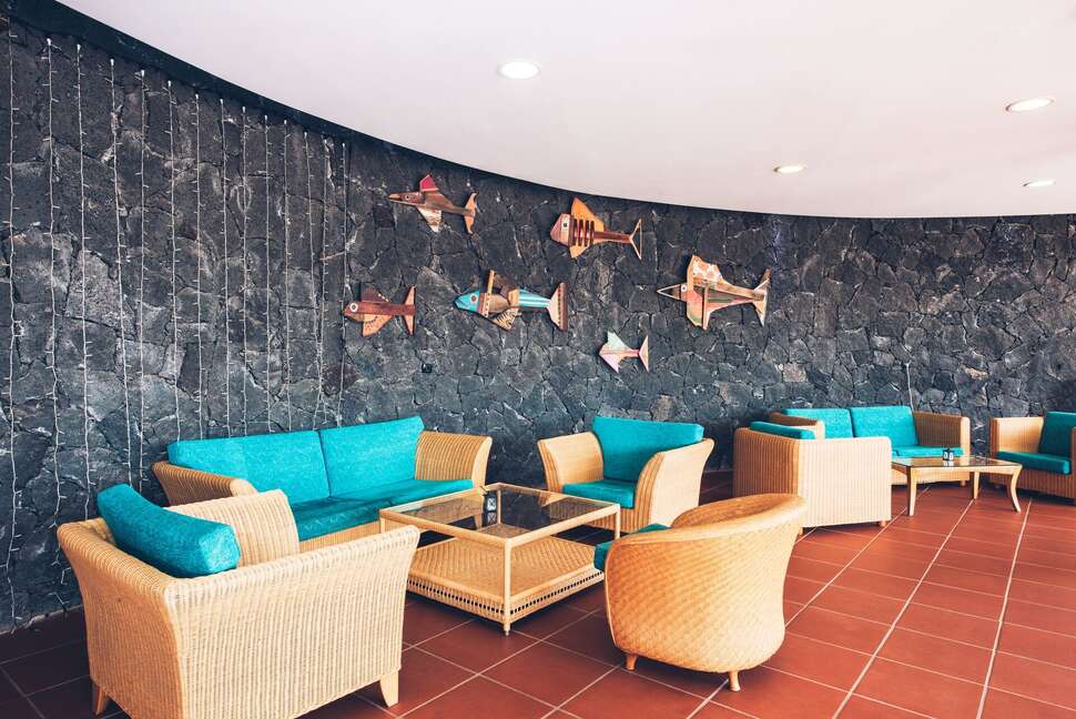 Een foto van het interieur van Tacande Bocayna Village