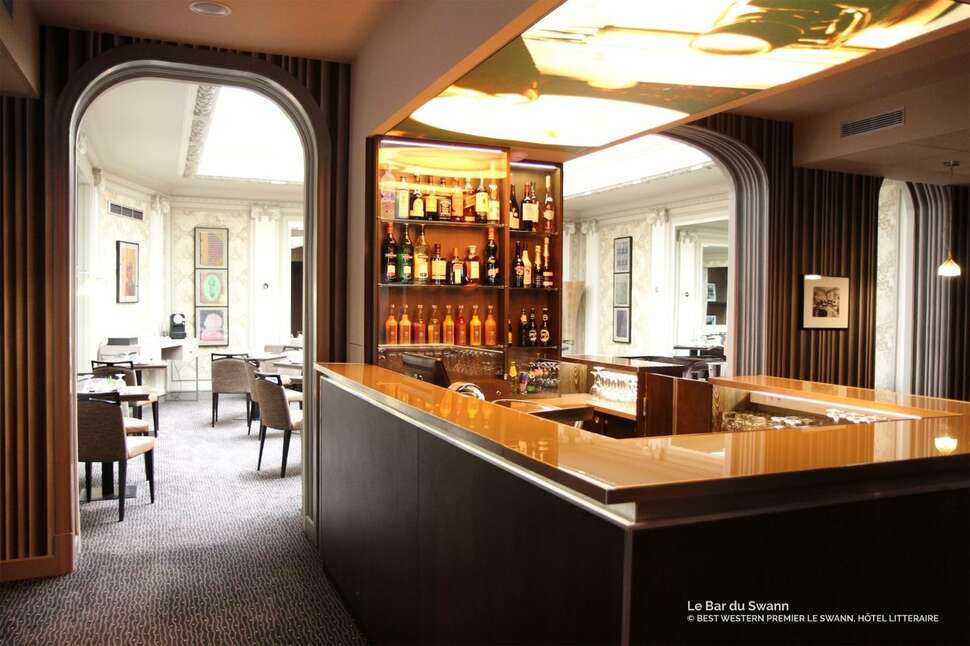 Een foto van de faciliteiten bij Best Western Premier Hotel Le Swann