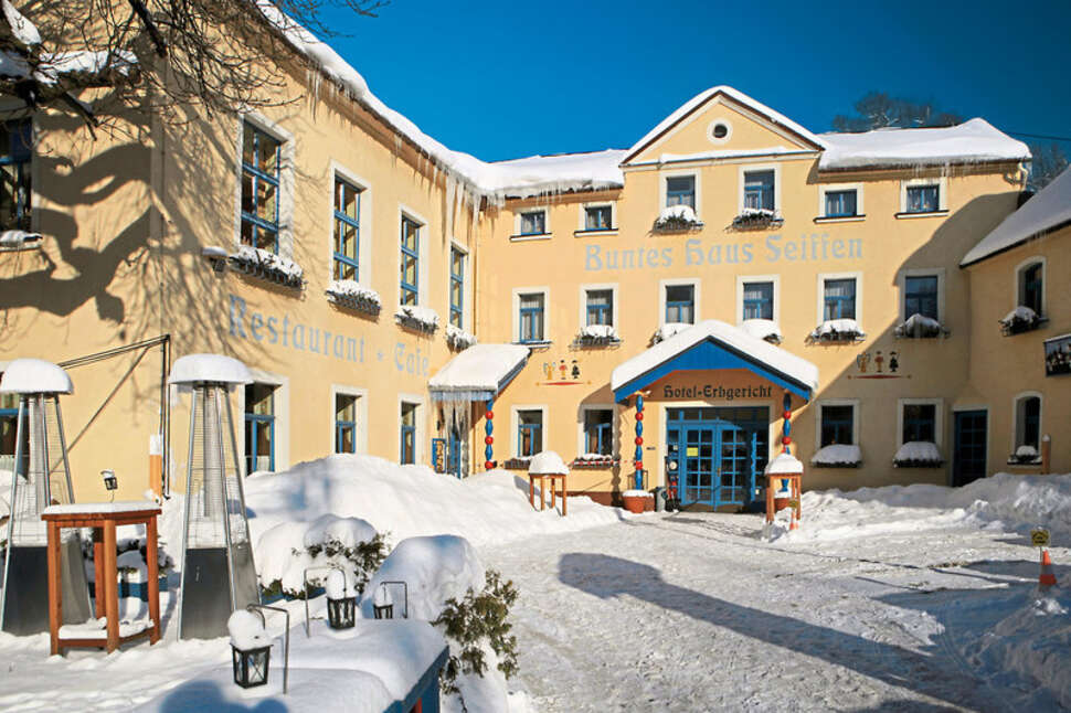 Ein Foto Buntes Haus Hotel Erbgericht