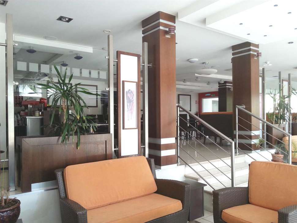 Een foto van het interieur van Marion Hotel