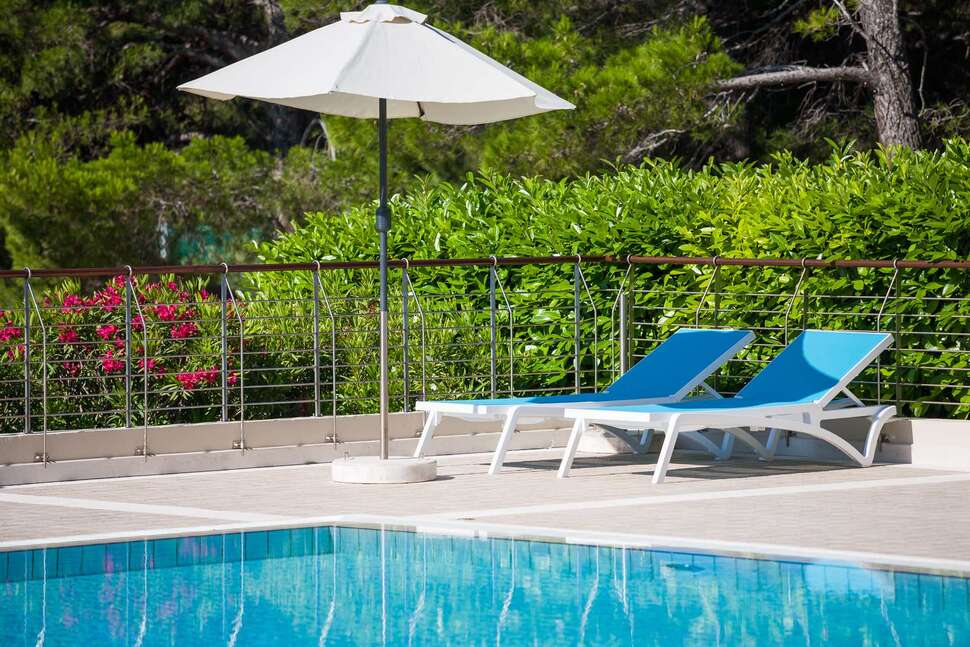 Een foto van het zwembad bij Bretanide Sport & Wellness Resort