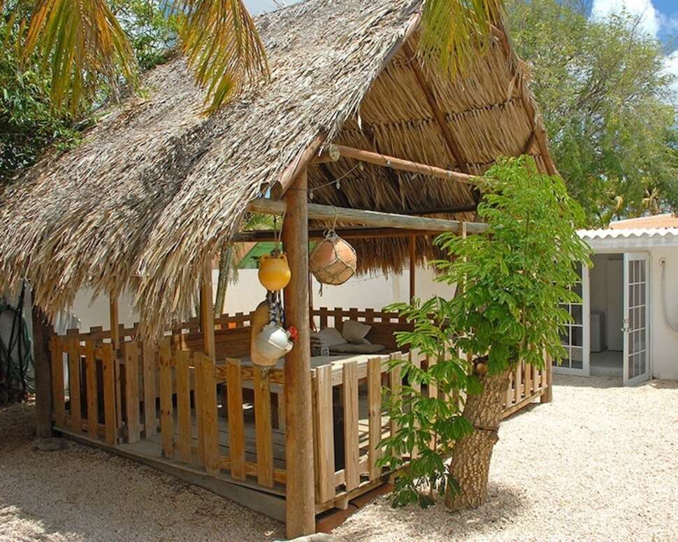Een foto van de buitenkant van BnB Bonaire