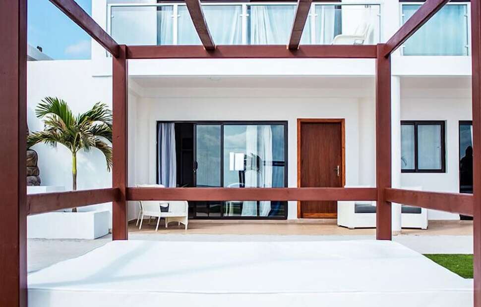 Een foto van de buitenkant van Hotel LIVVO Budha Beach
