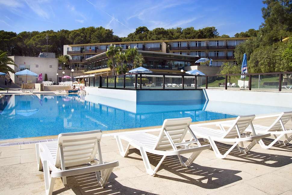 Ein Foto von einer Übersicht des Aparthotel Comtat Sant Jordi