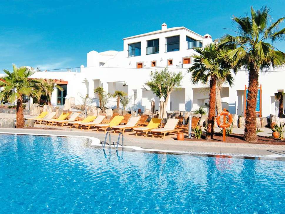 Een foto van het zwembad bij Las Marismas de Corralejo