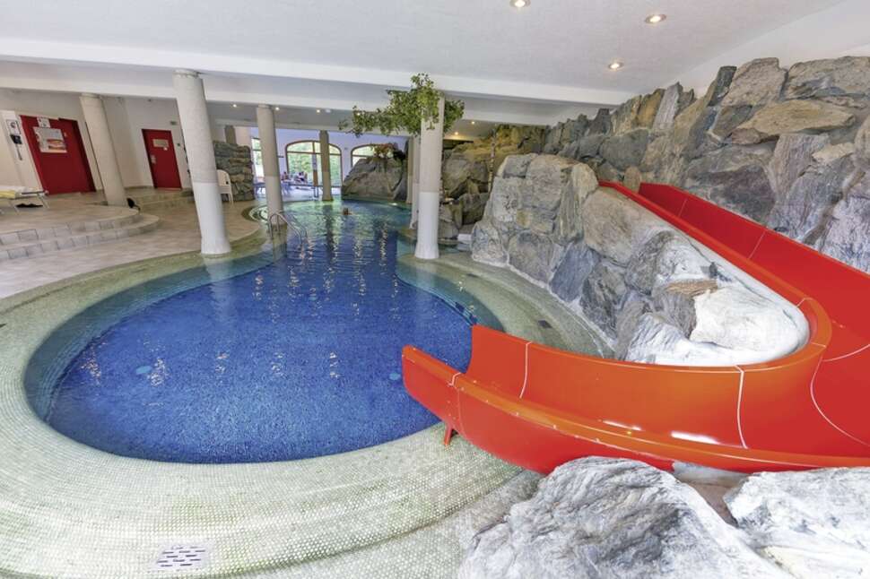 Een foto van het zwembad bij Alpenhotel Weitlanbrunn