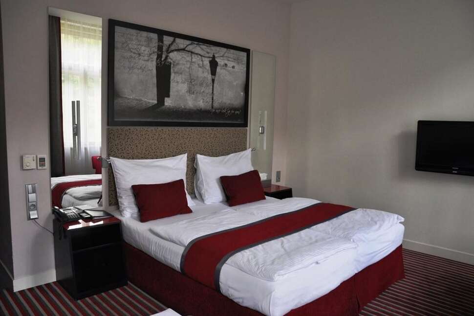 Ein Foto Hotel Red & Blue Design