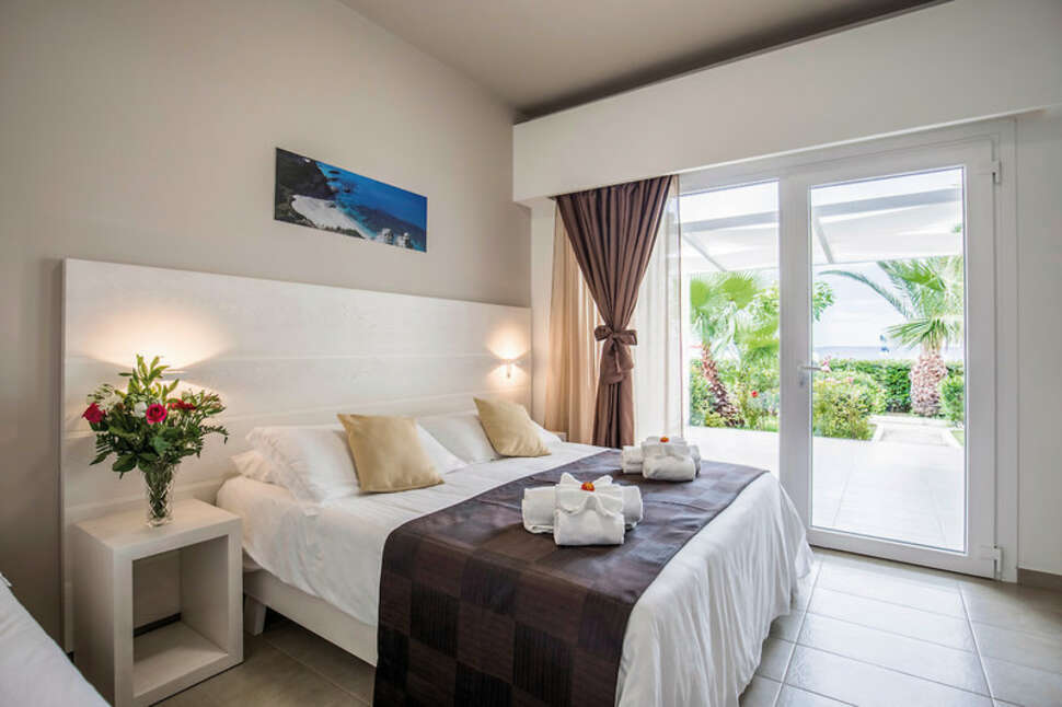 Een foto van het interieur van Villaggio Baia d'Ercole