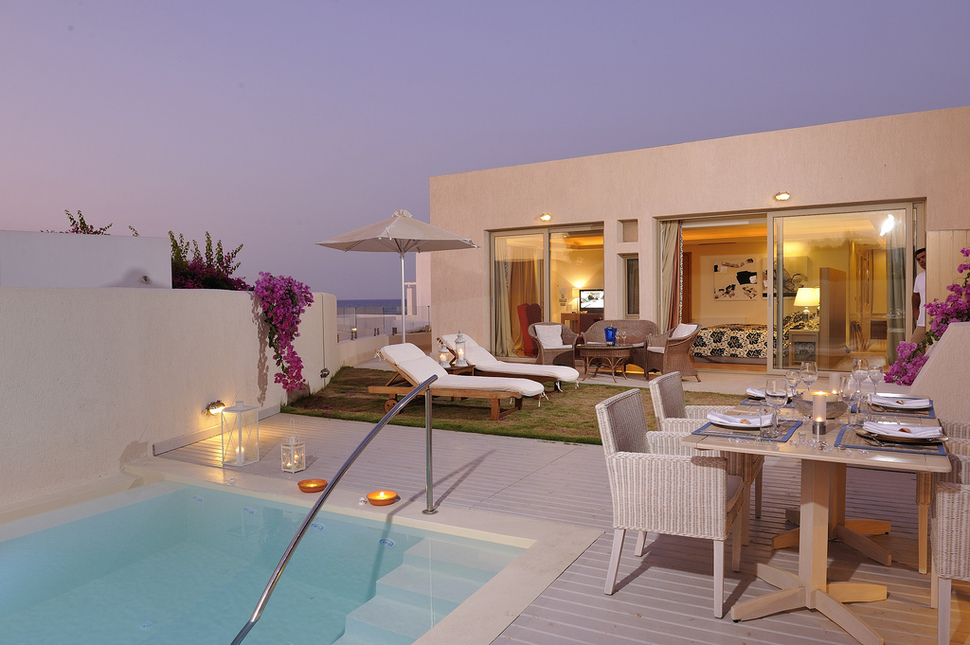 Een foto van Knossos Beach Bungalows & Suites