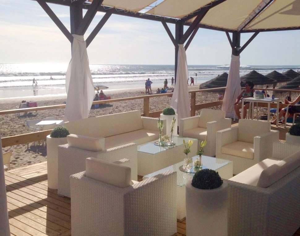 Ein Foto von der Terrasse im Valentin Sancti Petri