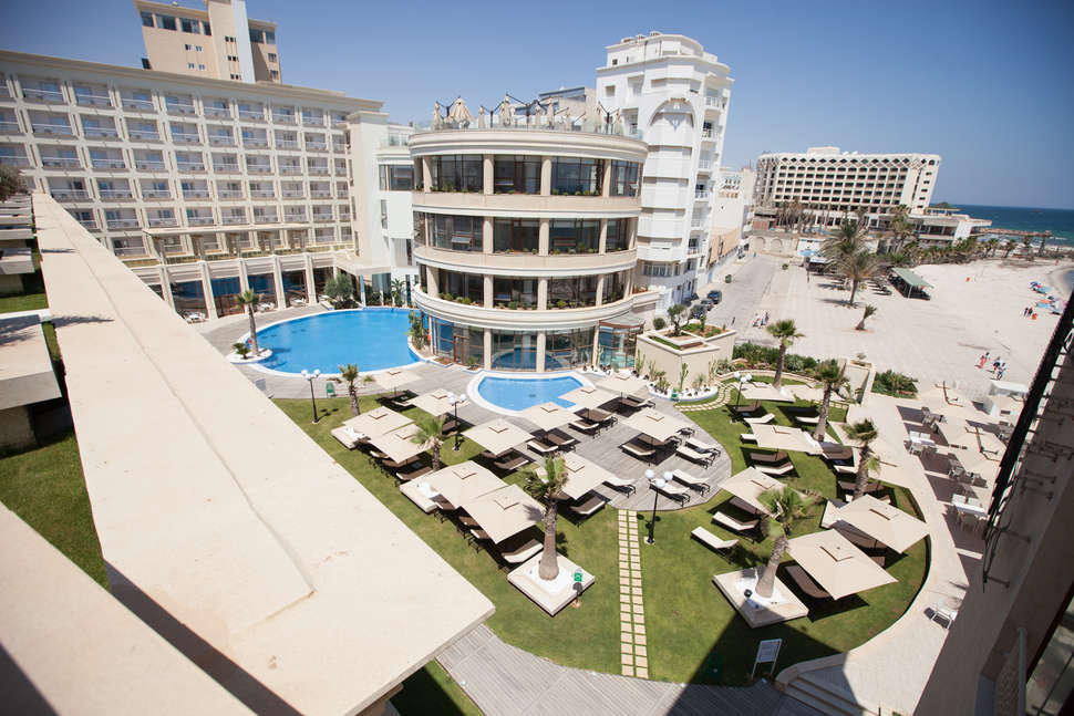 Een foto van een overzicht van Sousse Palace Hotel & Spa