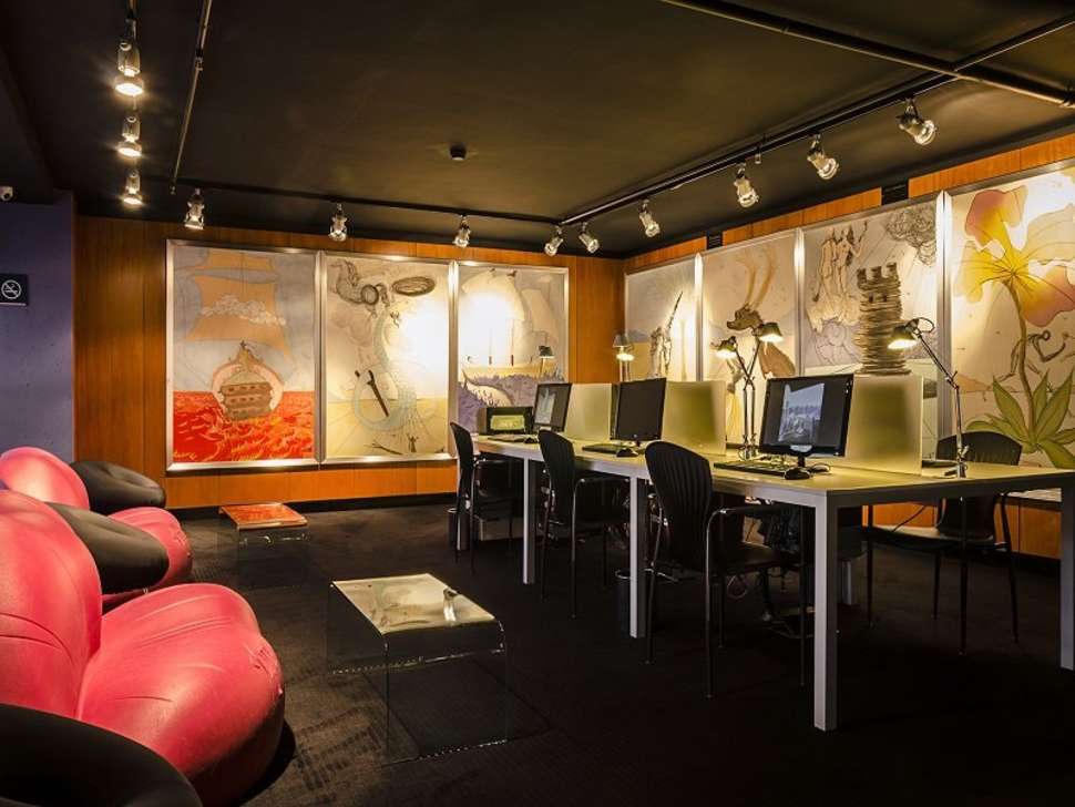 Een foto van de faciliteiten bij Hotel Barcelona Princess