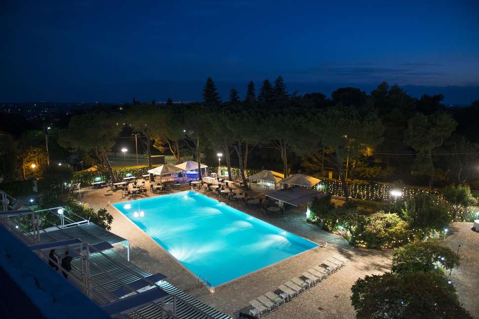 Een foto van het zwembad bij Hotel Sierra Silvana