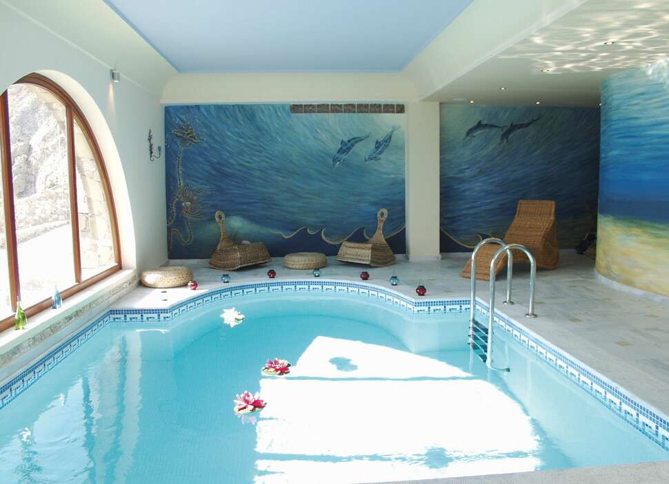 Een foto van het zwembad bij Epavlis Hotel