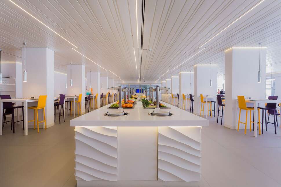 Een foto van de faciliteiten bij Hotel Caserio