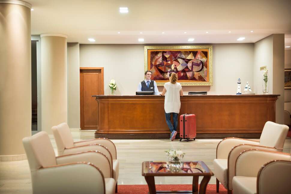 Ein Foto vom Innenbereich im Aminess Vival Grand Azur Hotel