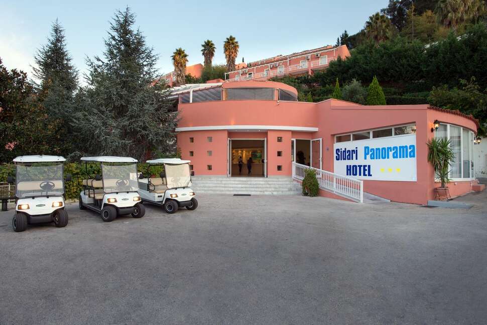 Ein Foto von der Außenansicht des Panorama Sidari Hotel