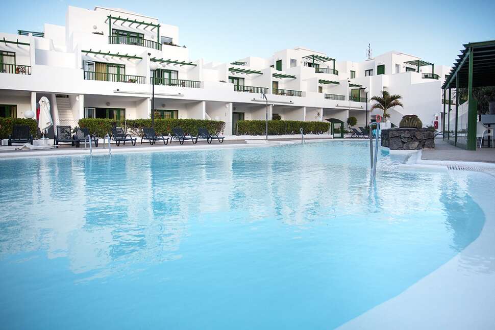 Ein Foto vom Pool im El Guarapo Apartments